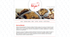 Desktop Screenshot of deliciasbetzabe.com